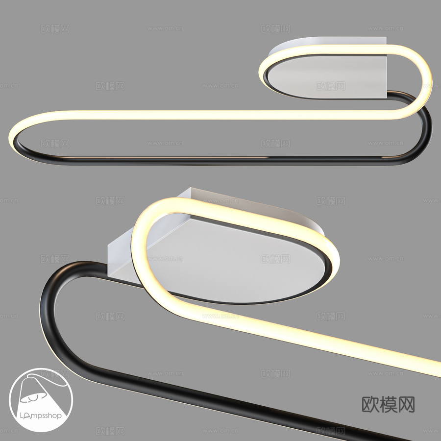 LampsShop.ru PL3267 吊灯 Sintes3d模型下载