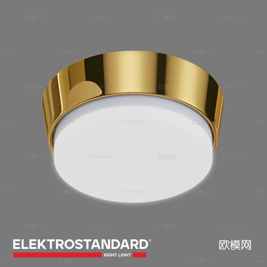 OM 嵌入式射灯 Elektrostandard 10373d模型下载
