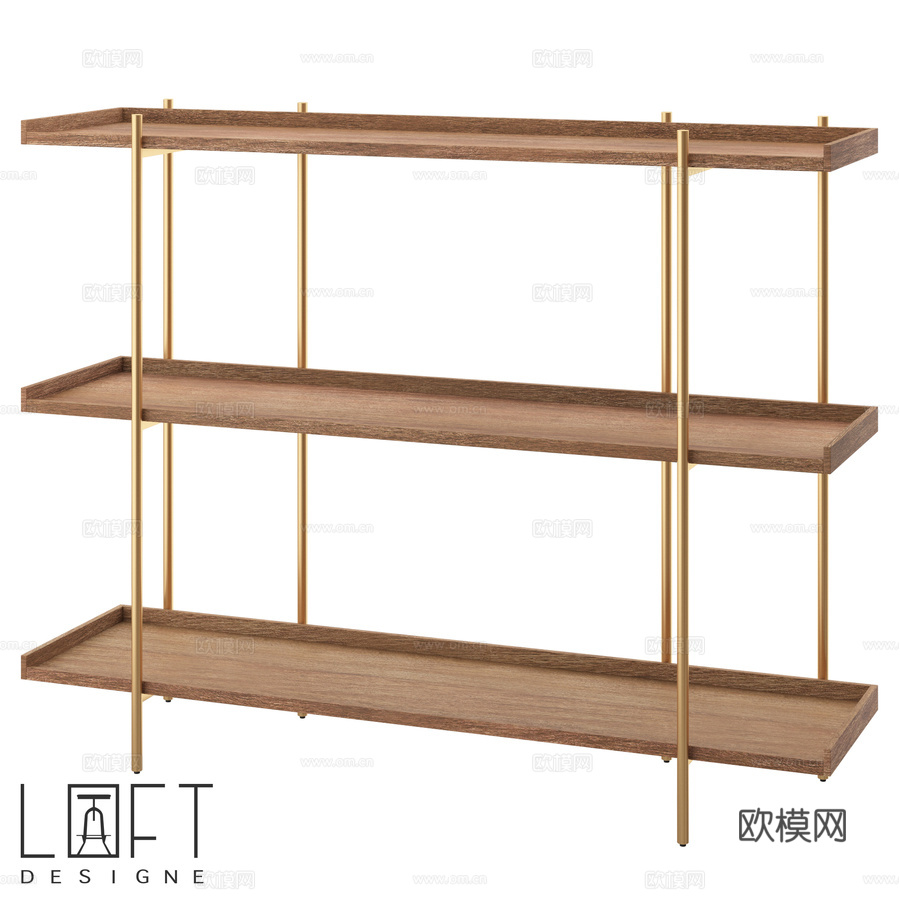 Shelf LoftDesigne 83303型号3d模型3d模型下载
