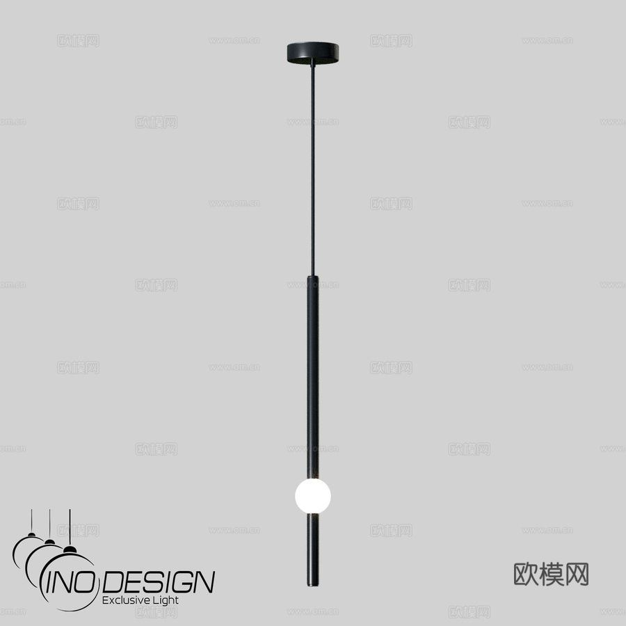 OM Inodesign Orion Black High3d模型下载