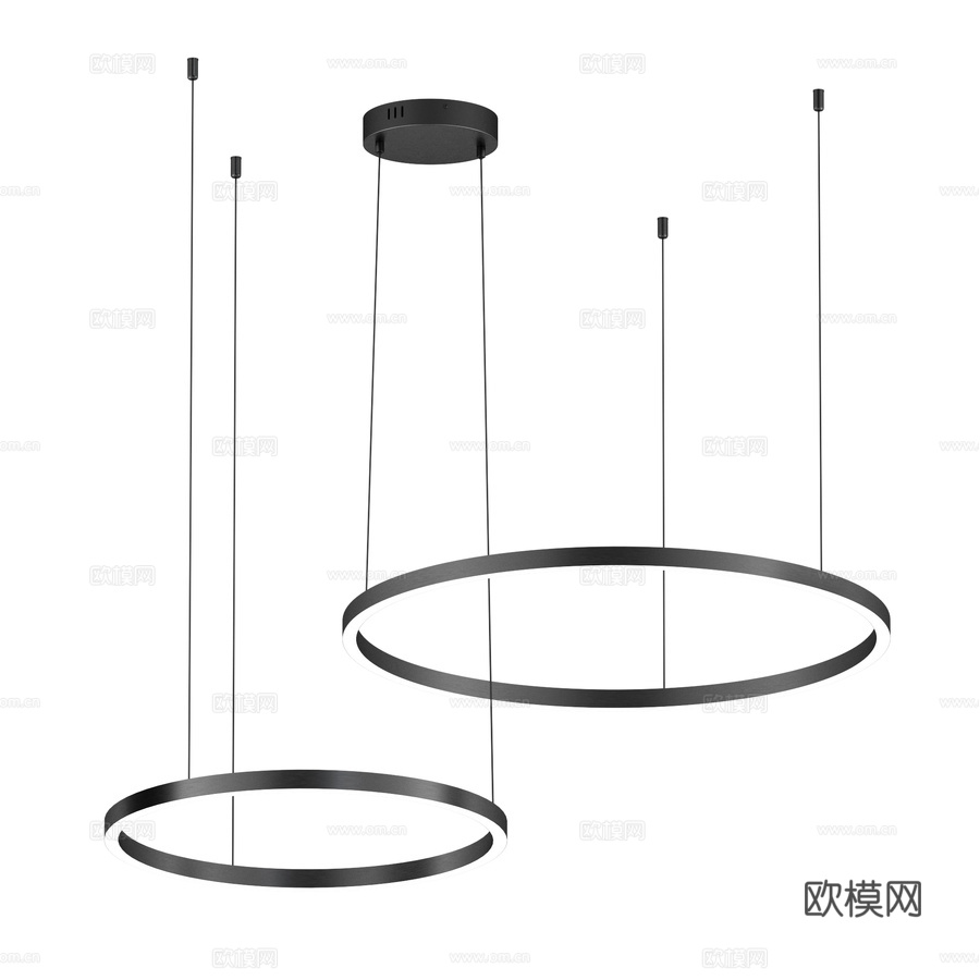 OM Indigo Galass 14001 2P 黑色3d模型下载