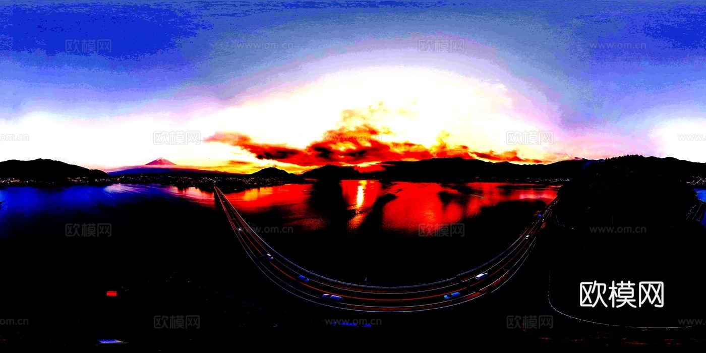 设计师自用常用HDR贴图 海景外景 美丽好用