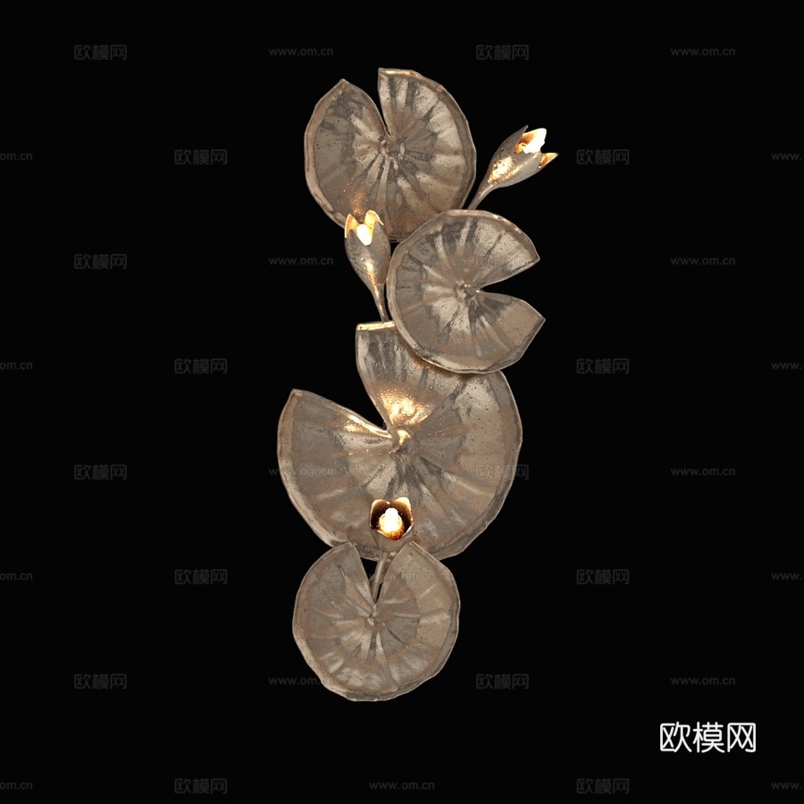 OM睡莲L3d模型下载