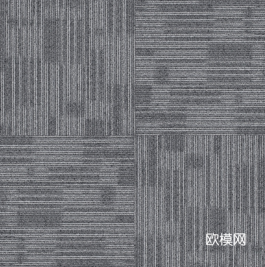 无缝灰色办公方块地毯