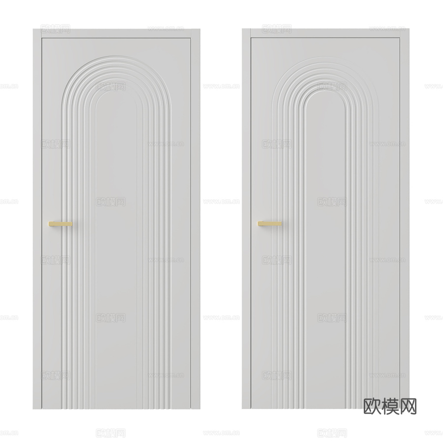 ESTET DESIGN系列门款(日出3,日出4)3d模型下载