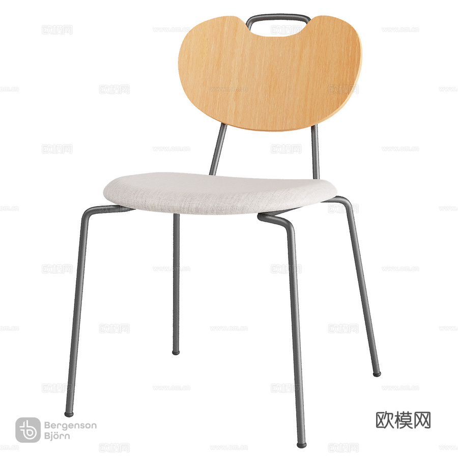 OM_希伦椅，伯格森·比约恩3d模型