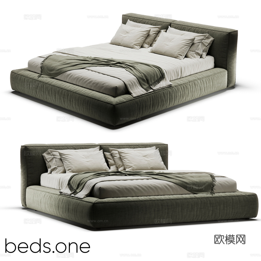 OM beds.one - Folto m床3d模型下载