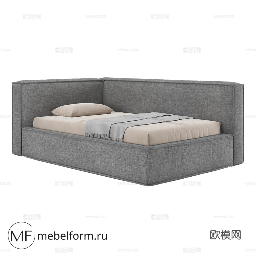 OM儿童床LOFT KIDS3d模型下载