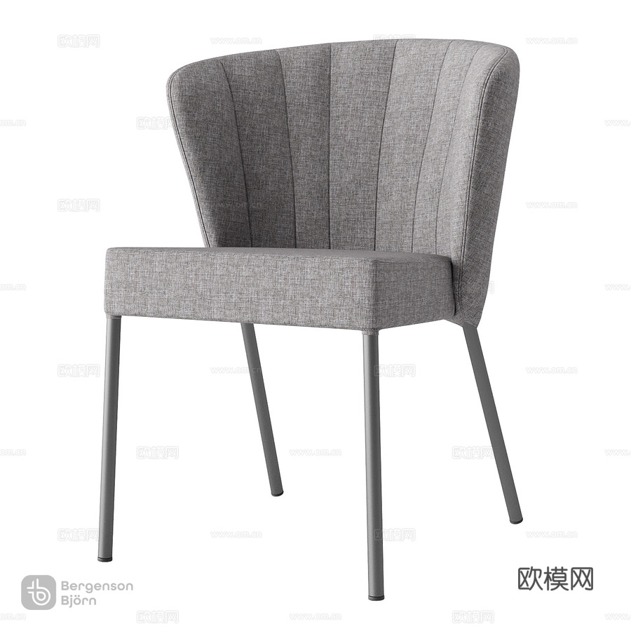 OM_克里斯汀椅，伯格森·比约恩3d模型下载
