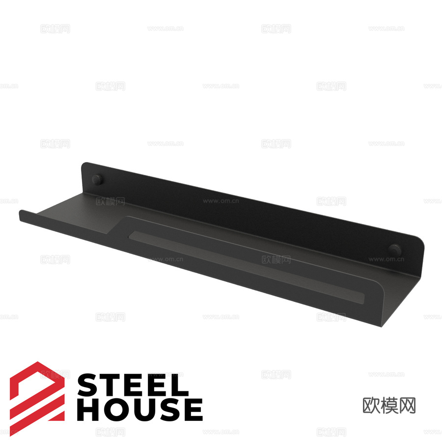 OM Shelf Slide钢制浴室柜3d模型下载