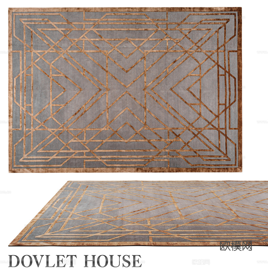 OM地毯DOVLETHOUSE(art20119)3d模型下载