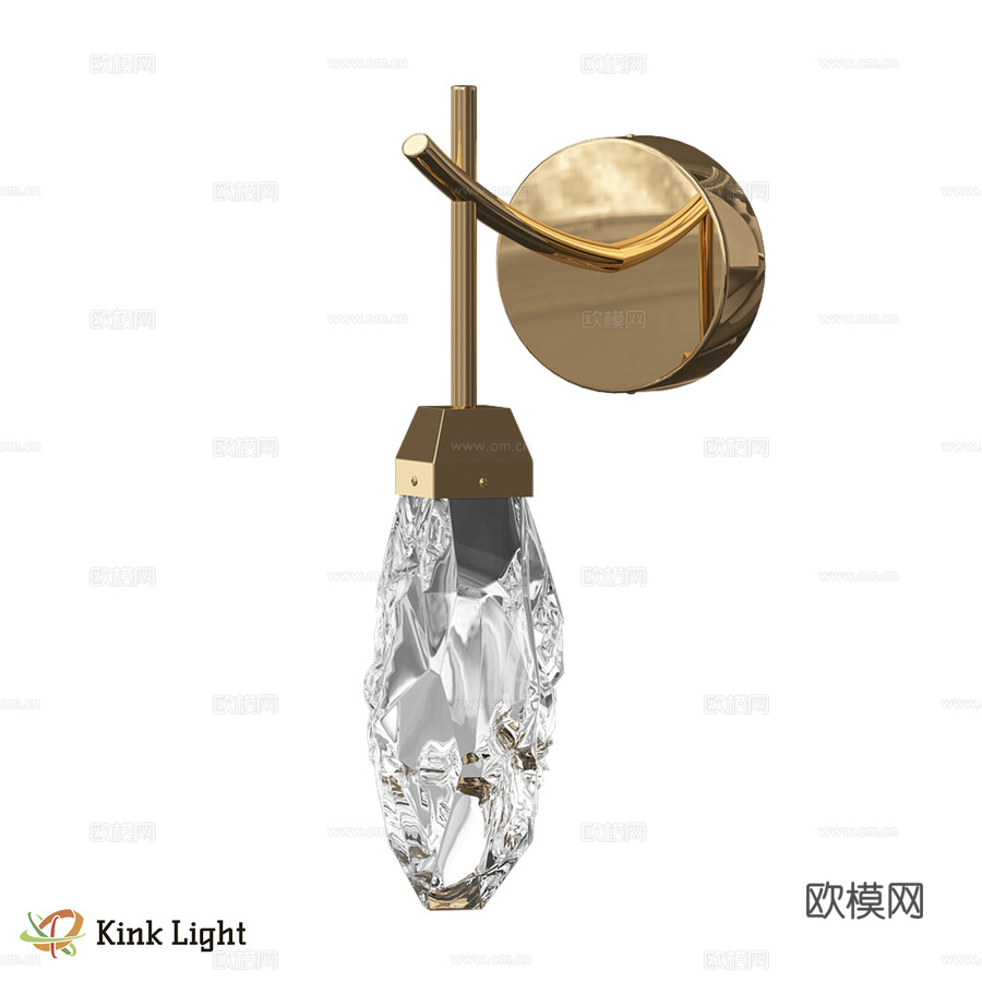 壁灯吉娜金07862.33 OM3d模型下载