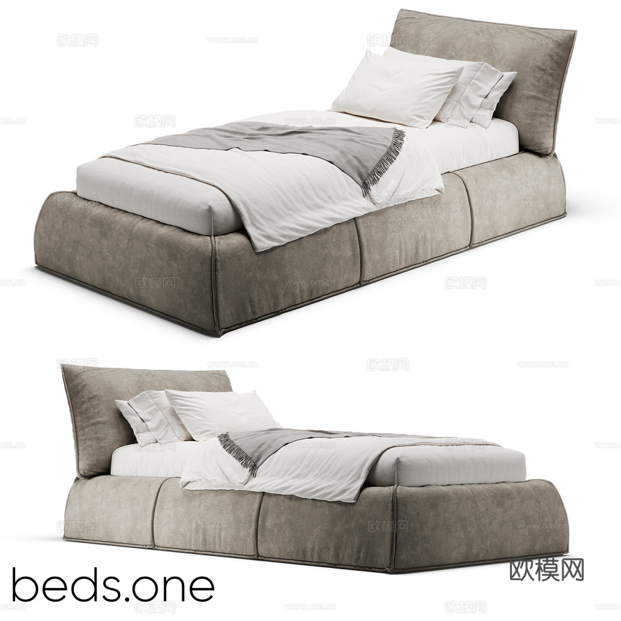 OM beds.one - Sono儿童床3d模型下载