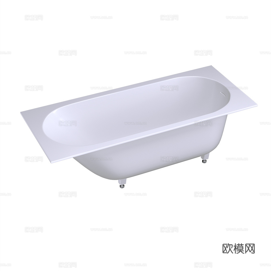 嵌入式浴缸 Salini ORNELLA KIT 170x73d模型下载