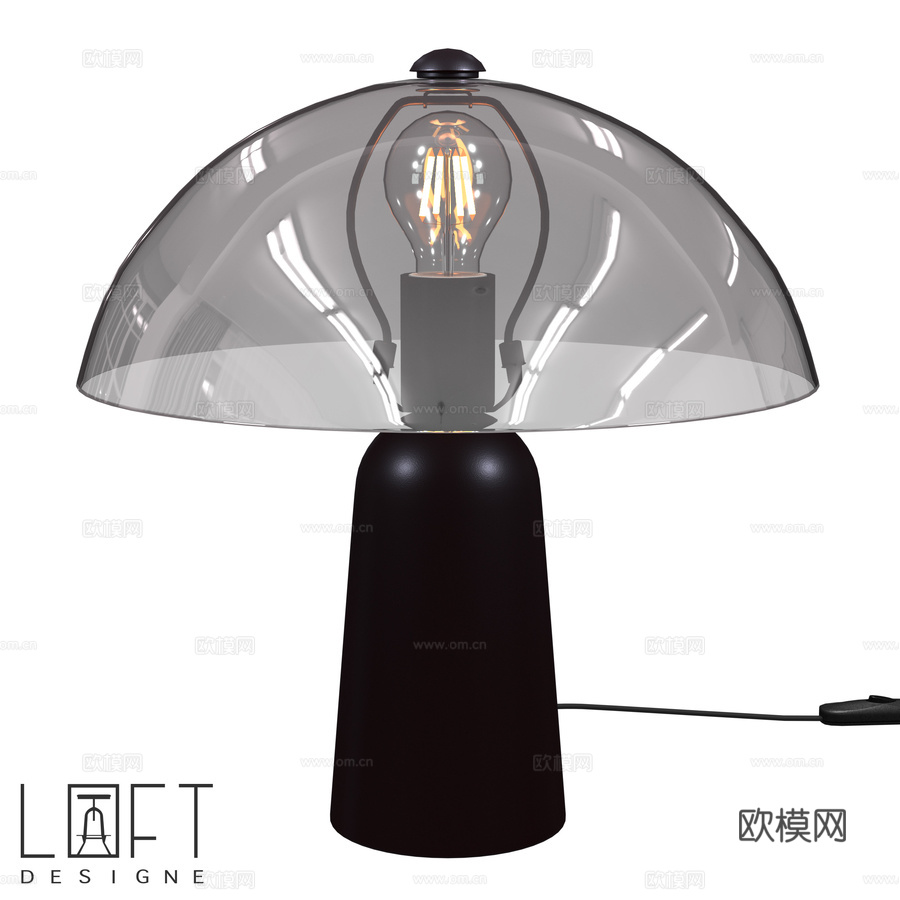 台灯 LoftDesigne 8459 型号3d模型下载