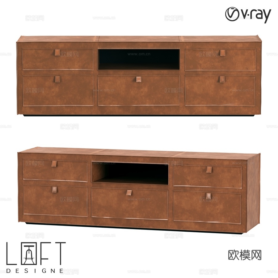 控制台 LoftDesigne 7095 型号3d模型下载