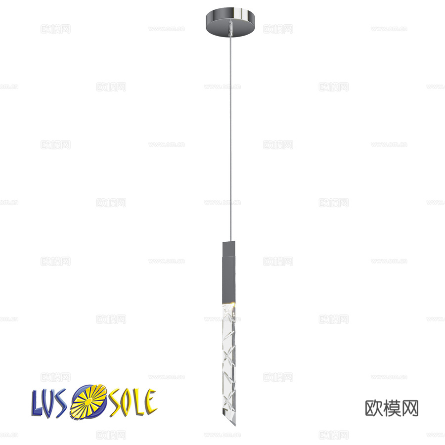 OM吊灯 Lussole Littlerock LSP-703d模型下载