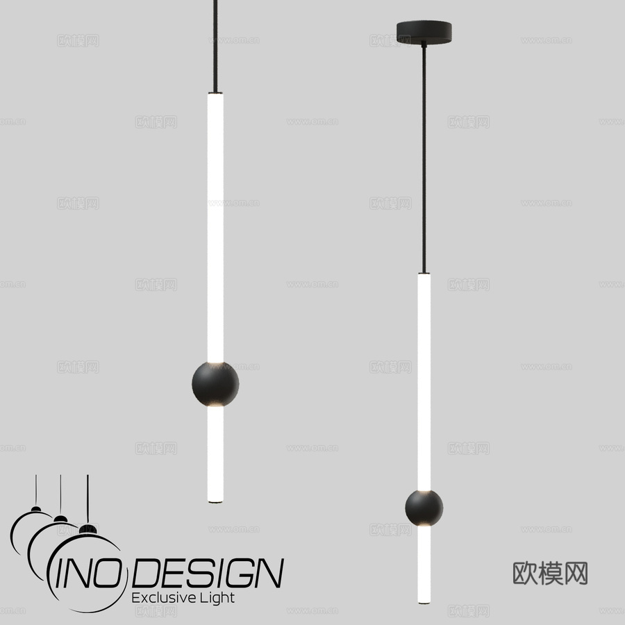 OM Inodesign Orion Black High3d模型下载