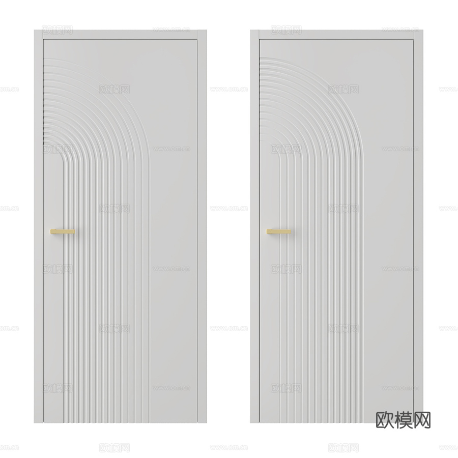 ESTET DESIGN系列门款(日出1,日出2)3d模型下载