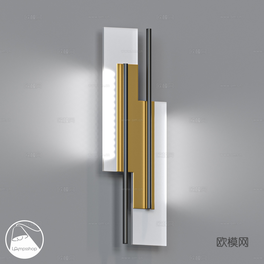 LampsShop.ru B4531 壁灯 Cargo3d模型下载