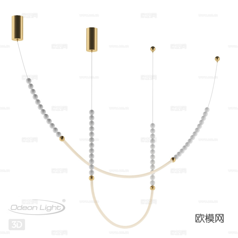Odeon Light 6639 24CL MONELLA3d模型下载