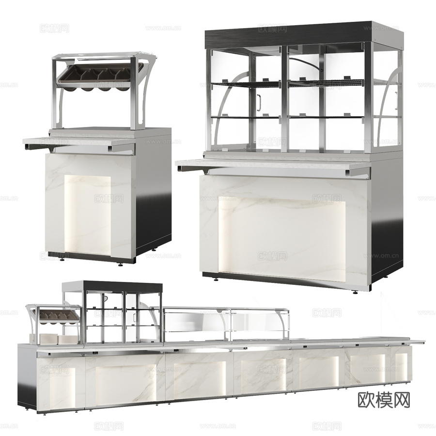 OM Luxstahl Premium Portal系列3d模型下载