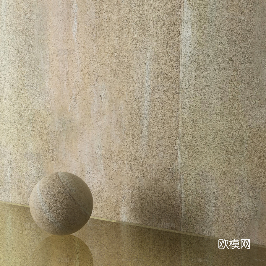 多层装饰涂层mka涂料基于F3d模型下载