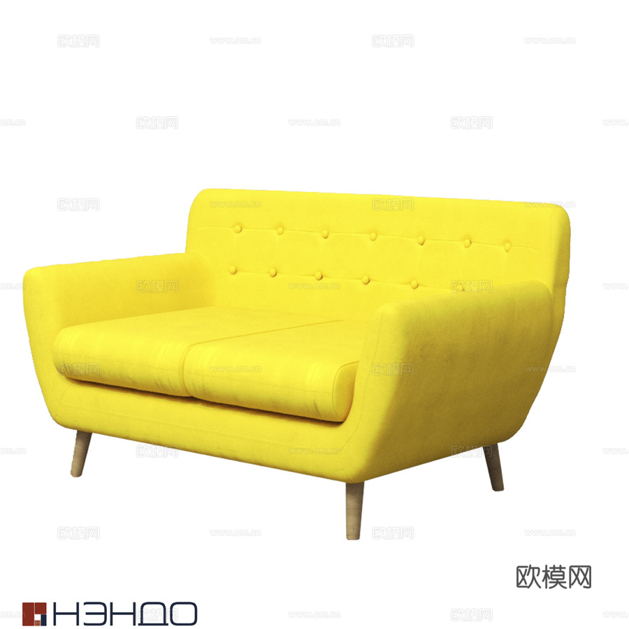 OM沙发阿斯蒂NENDO3d模型下载