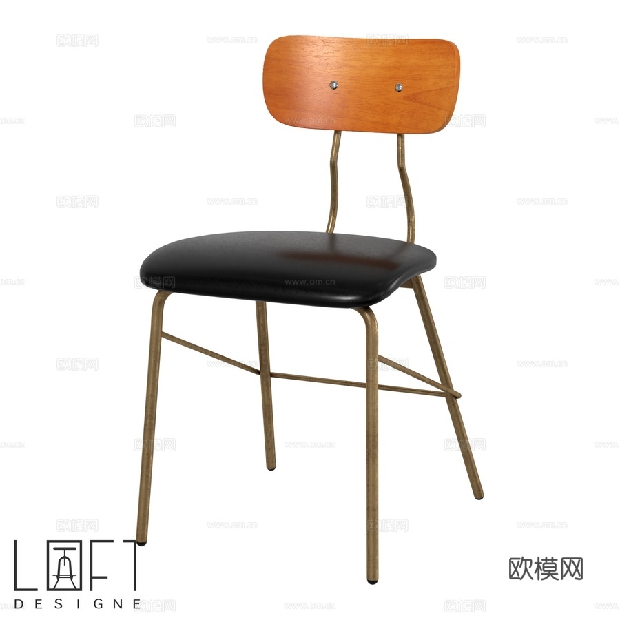 LoftDesigne 37022型号椅子3d模型下载