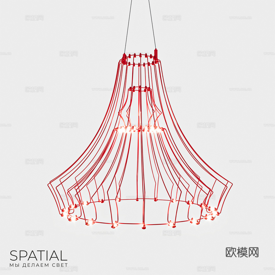 OM Spatial郁金香3d模型下载