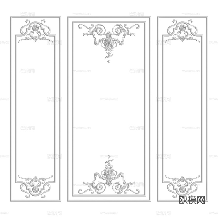 墙面装饰材料79号3d模型下载