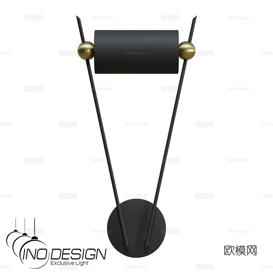 OM Inodesign Vi. W 黑色 44.58293d模型下载