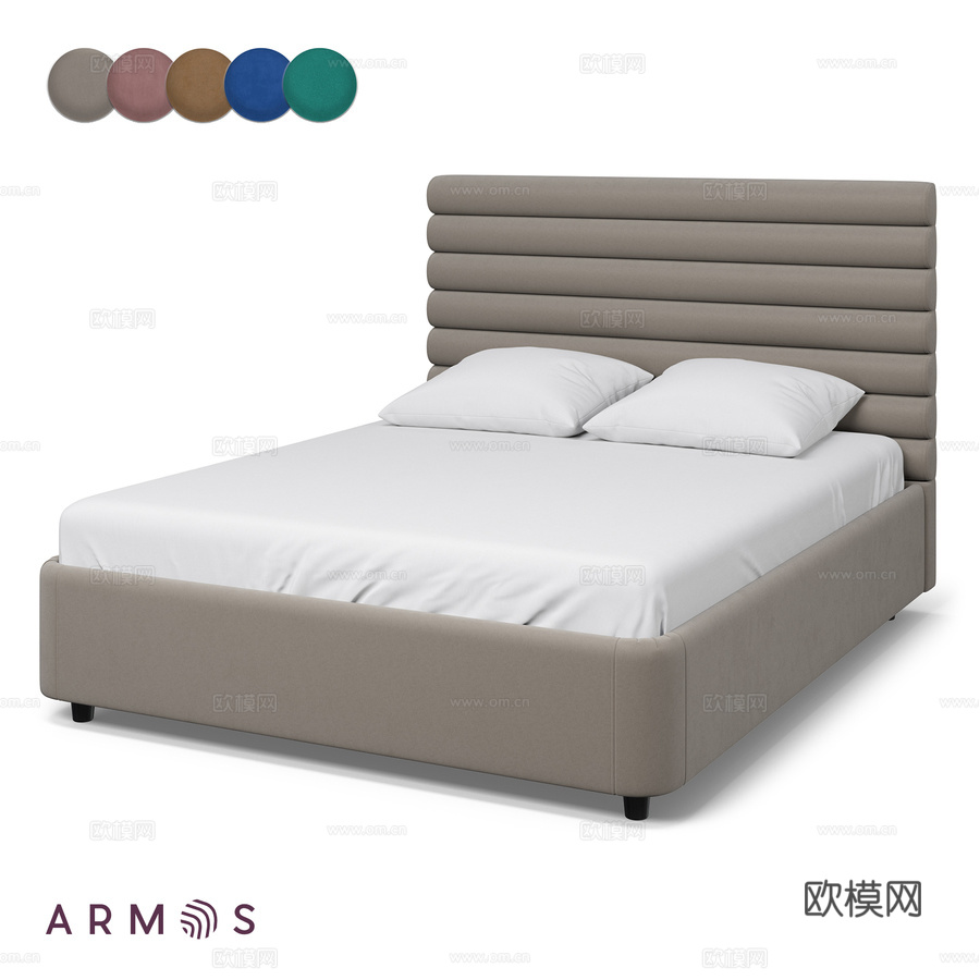 OM Bed KELLY from Armos3d模型下载