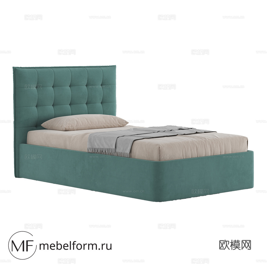 OM儿童床FLORENCE3d模型下载