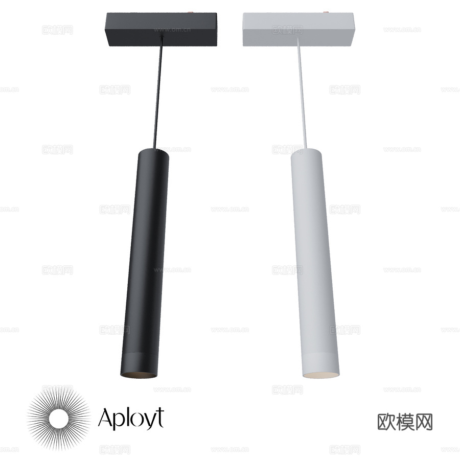 轨道灯 APL.0126.00.06 APL.0126.103d模型下载