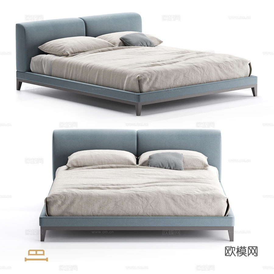 OM床 Infinity3d模型下载