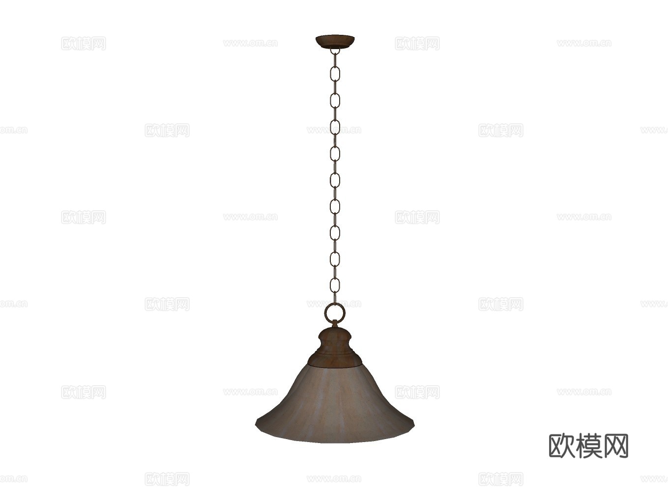 吊灯su模型