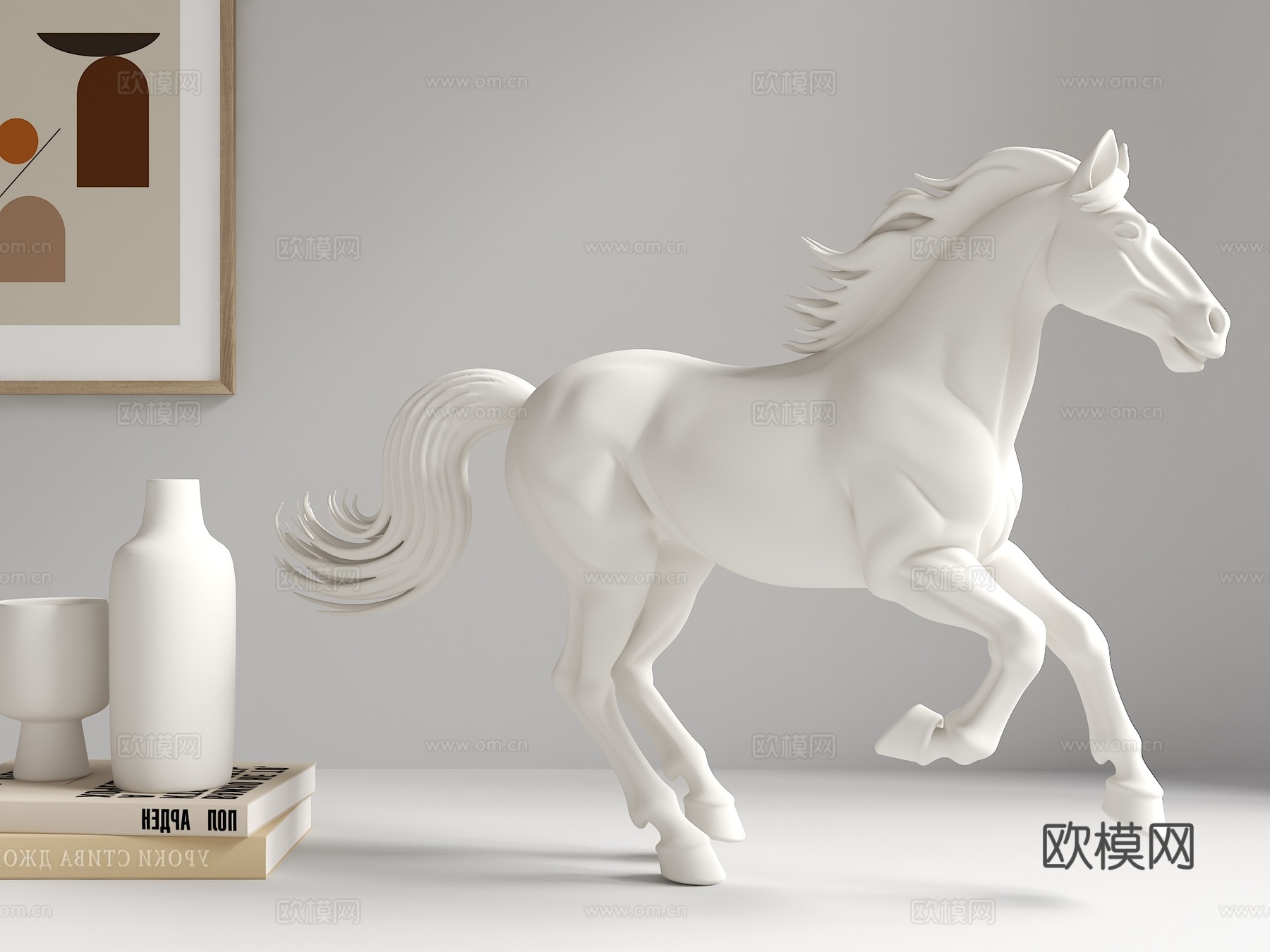 马 马雕塑  动物雕塑 景观雕塑 城市雕塑 马摆件 艺术装置su模型