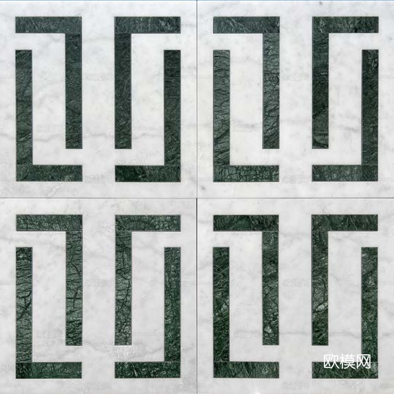 法式轻奢无缝拼花石材 拼花砖贴图