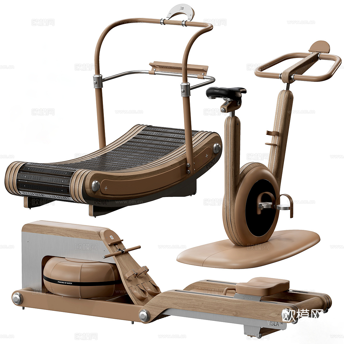 健身房3d模型下载