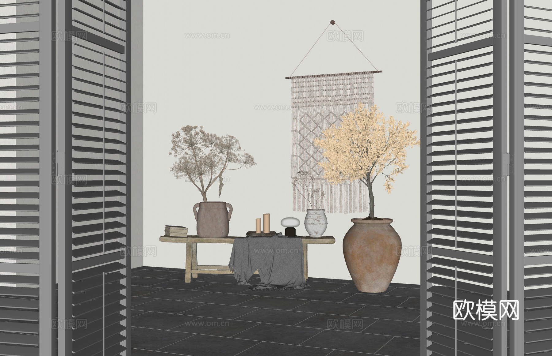 陈设饰品 陈设 摆件 饰品su模型