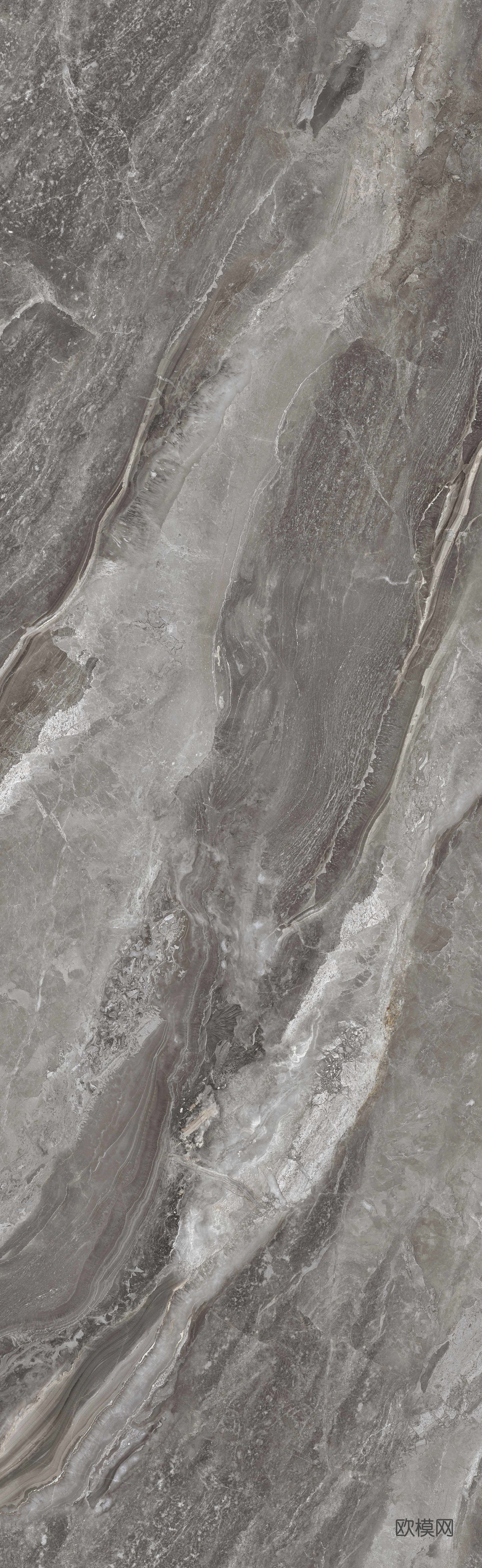 灰色连纹石材