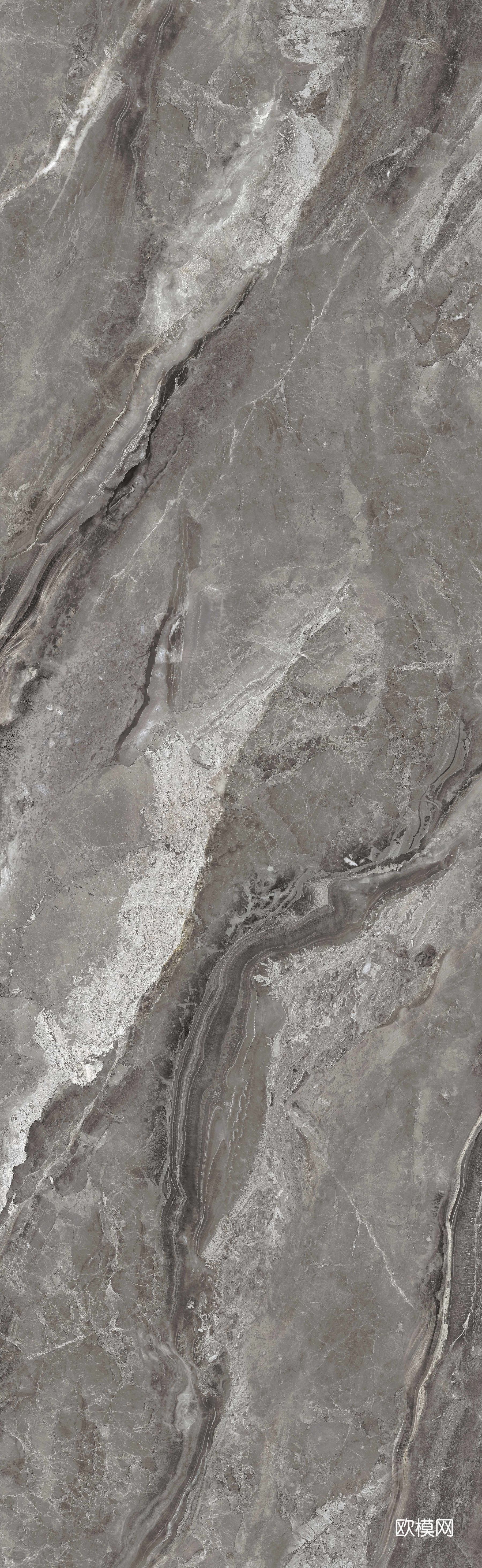 灰色连纹石材