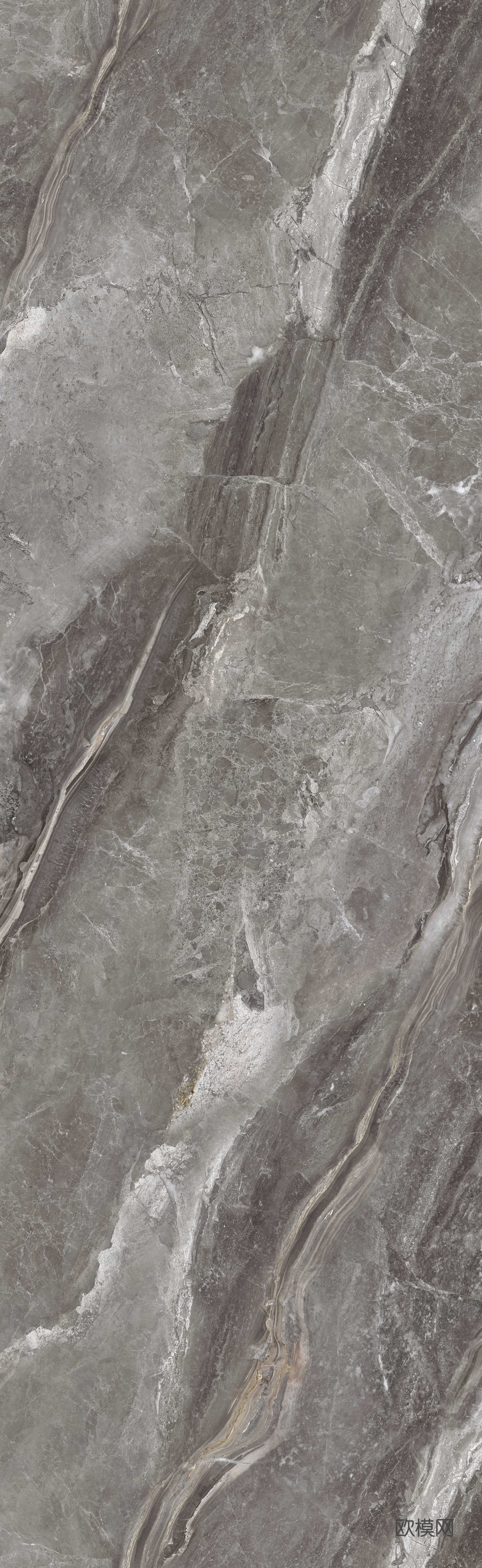 灰色连纹石材