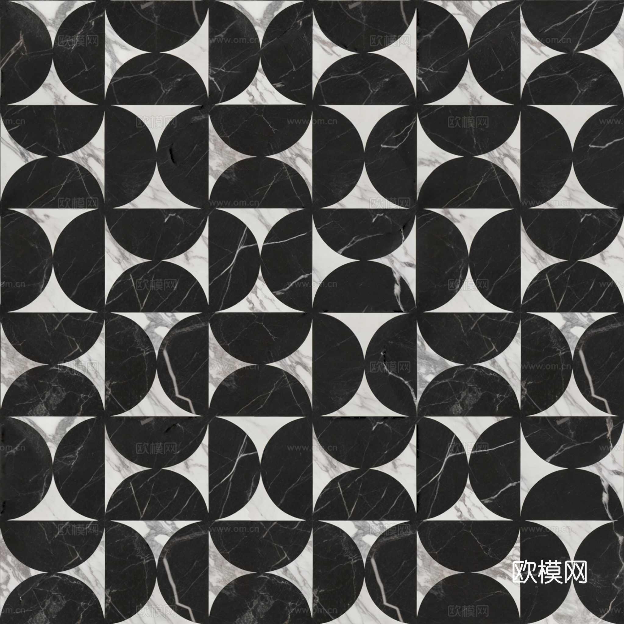 法式轻奢无缝拼花石材 拼花砖贴图