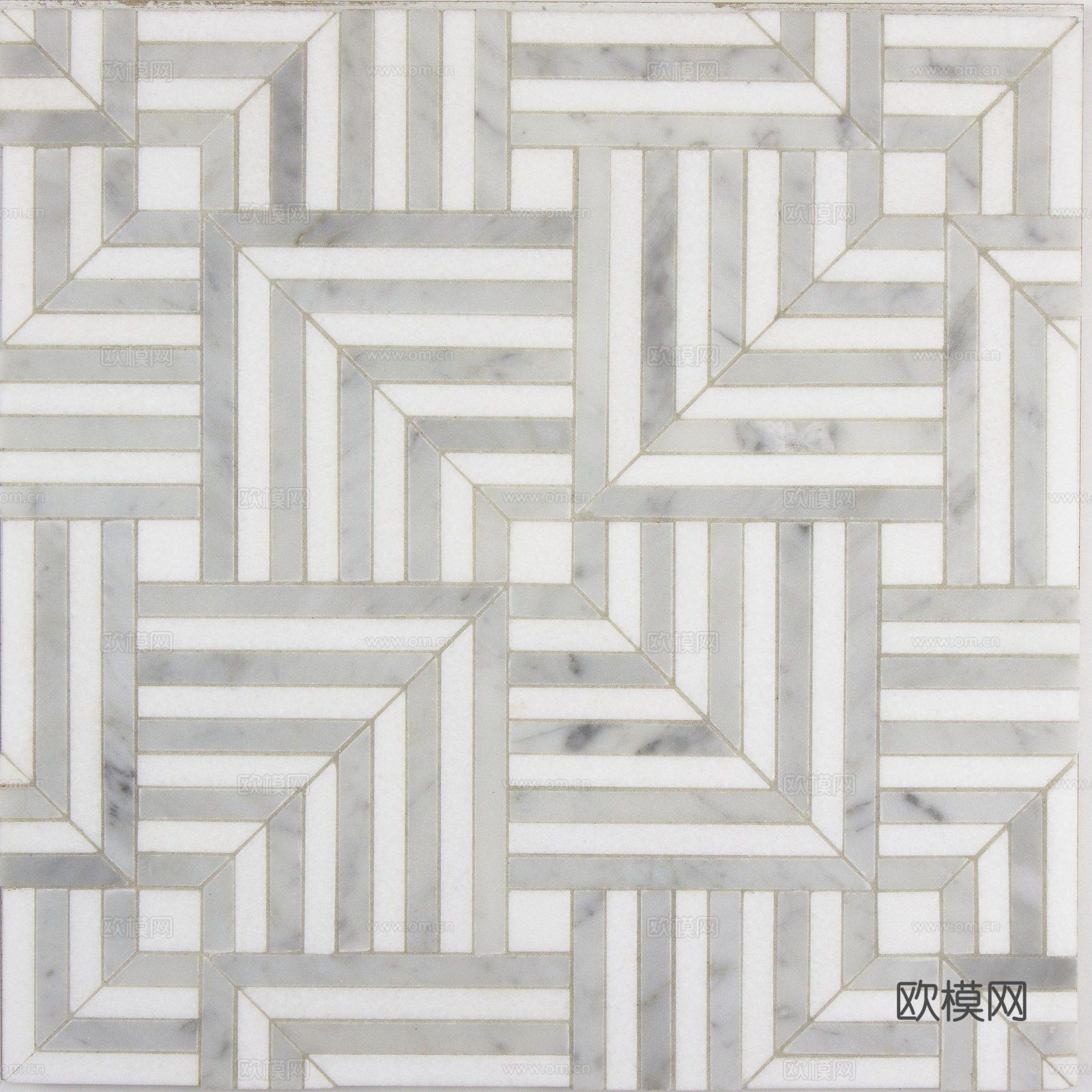 法式复古几何花砖艺术砖贴图