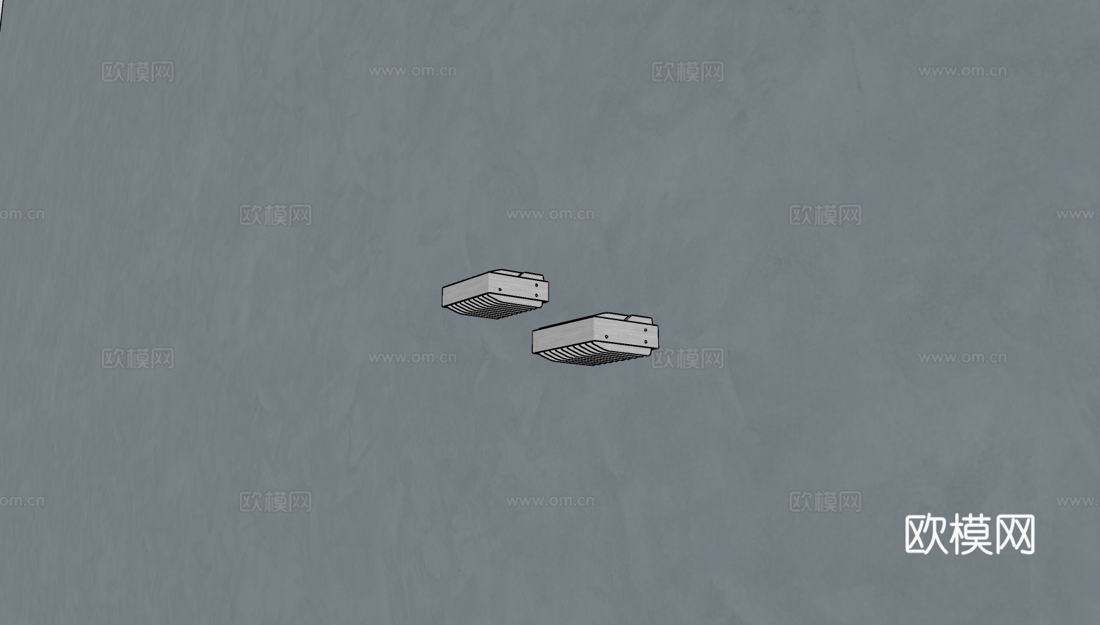 不锈钢壁灯 咖啡厅服装店户外防水走廊过道灯su模型