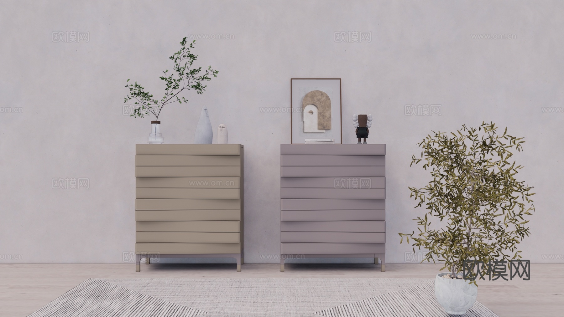 架子 桌子 小物件 饰品 玩具 小品 陈设饰品su模型