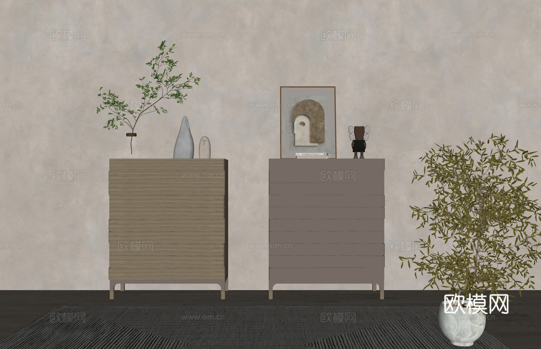 架子 桌子 小物件 饰品 玩具 小品 陈设饰品su模型