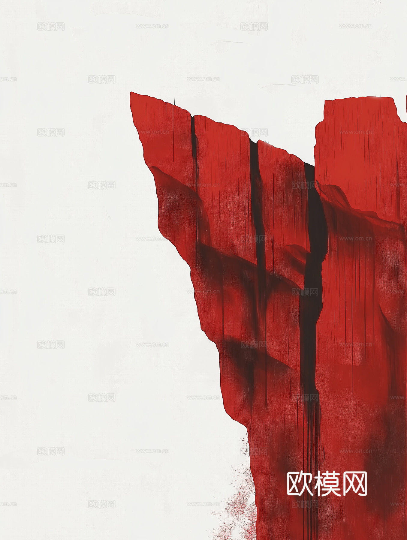 高清中式禅意抽象画